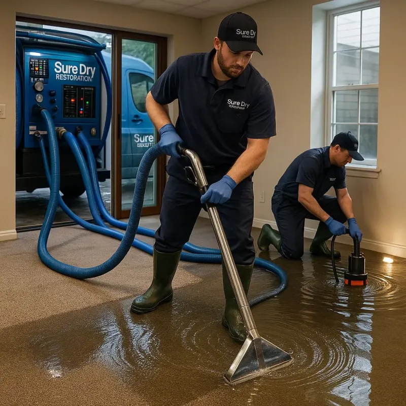 Water Extraction and Removal process in Obion, TN